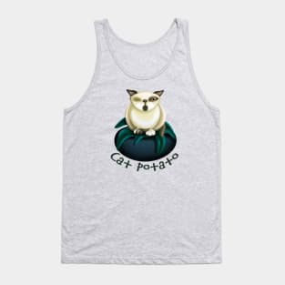 Cat Potato Tank Top